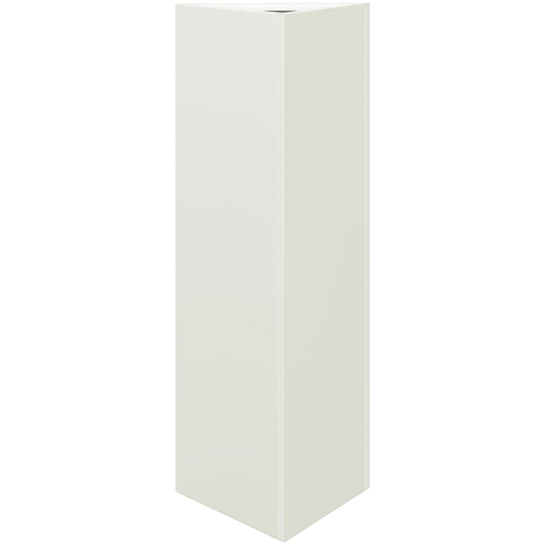 Odlingslådor 2 st vit triangulär stål vidaXL 30 x 26 x 75 cm – bild 5