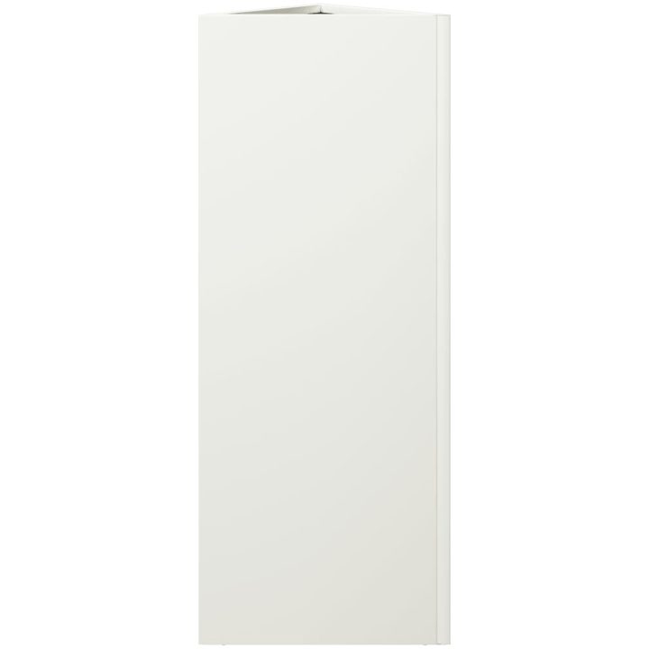 Odlingslådor 2 st vit triangulär stål vidaXL 30 x 26 x 75 cm – bild 7