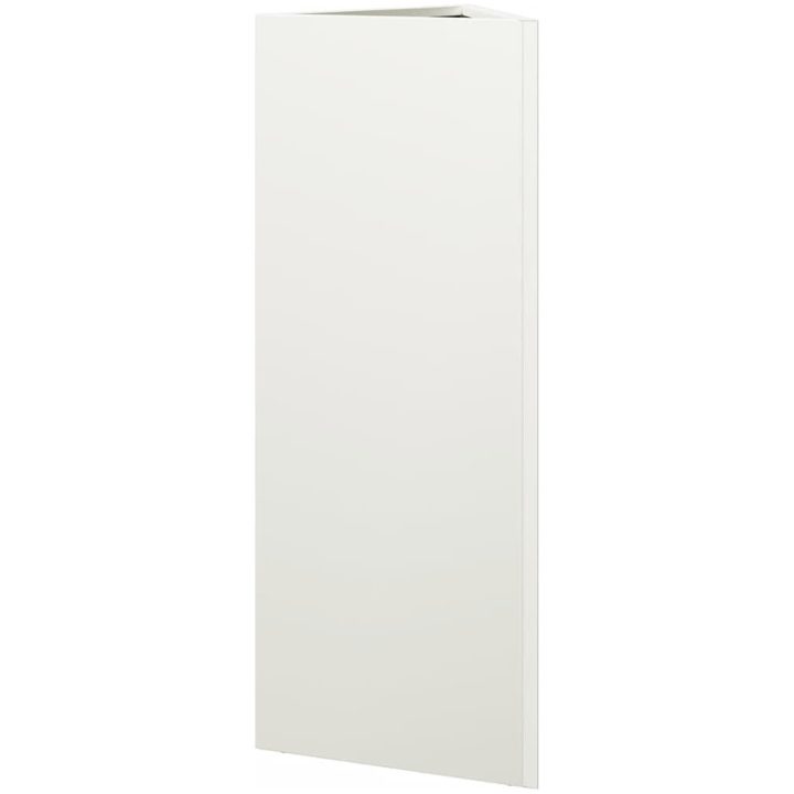 Odlingslådor 2 st vit triangulär stål vidaXL 30 x 26 x 75 cm – bild 8