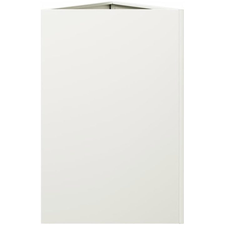Odlingslådor 2 st vit triangulär stål vidaXL 50 x 43 x 75 cm – bild 7