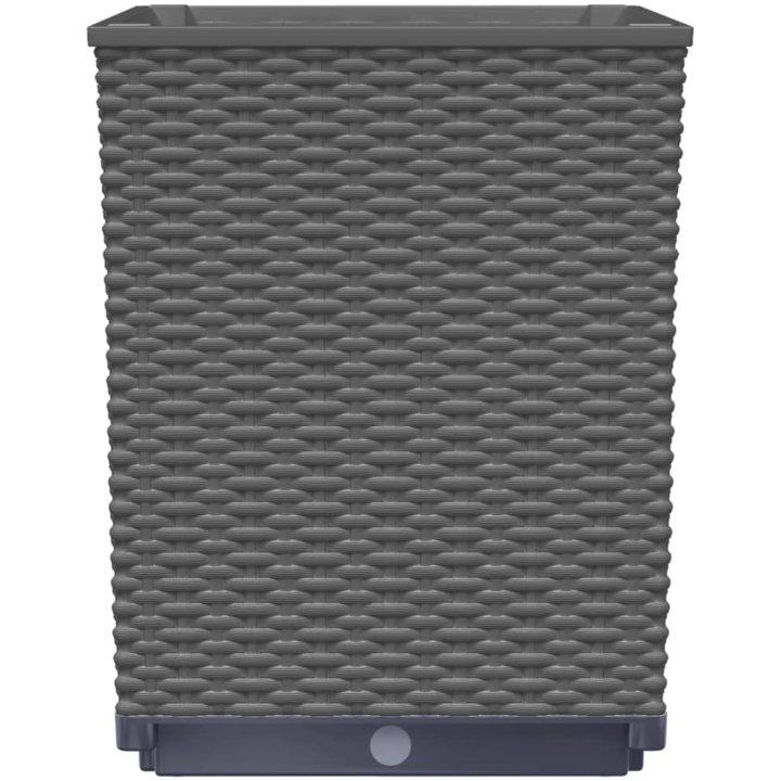 Odlingslådor 4 st svart 30x30x37 cm polypropylen vidaXL – bild 6