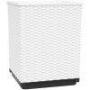 Odlingslådor 4 st vit 30x30x37 cm polypropylen vidaXL – miniatyr 4