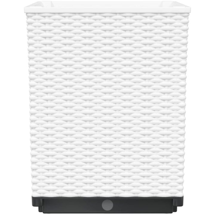 Odlingslådor 4 st vit 30x30x37 cm polypropylen vidaXL – bild 6