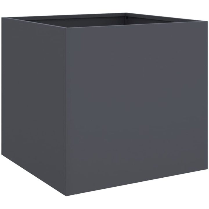 Odlingslådor antracit kallvalsat stål vidaXL 42 x 40 x 39 cm – bild 6