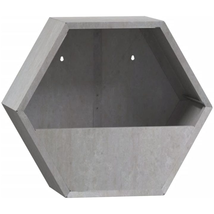 Odlingslådor för vägg 2 st rosttrögt stål vidaXL 30 x 10 x 25 cm – bild 4