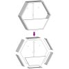 Odlingslådor för vägg 2 st rosttrögt stål vidaXL 30 x 10 x 25 cm – miniatyr 8