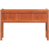 Odlingslådor med ben vaxbrun 110x31x70 cm massiv furu vidaXL – miniatyr 5