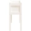 Odlingslådor med ben vit 110x31x70 cm massiv furu vidaXL – miniatyr 6