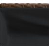 Odlingslådor med hylla 2 st brun konstrotting vidaXL 70 x 28 x 70 cm – miniatyr 11
