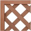 Odlingslådor med spaljé 2 st brun WPC vidaXL 65 x 33 x 135 cm – miniatyr 6