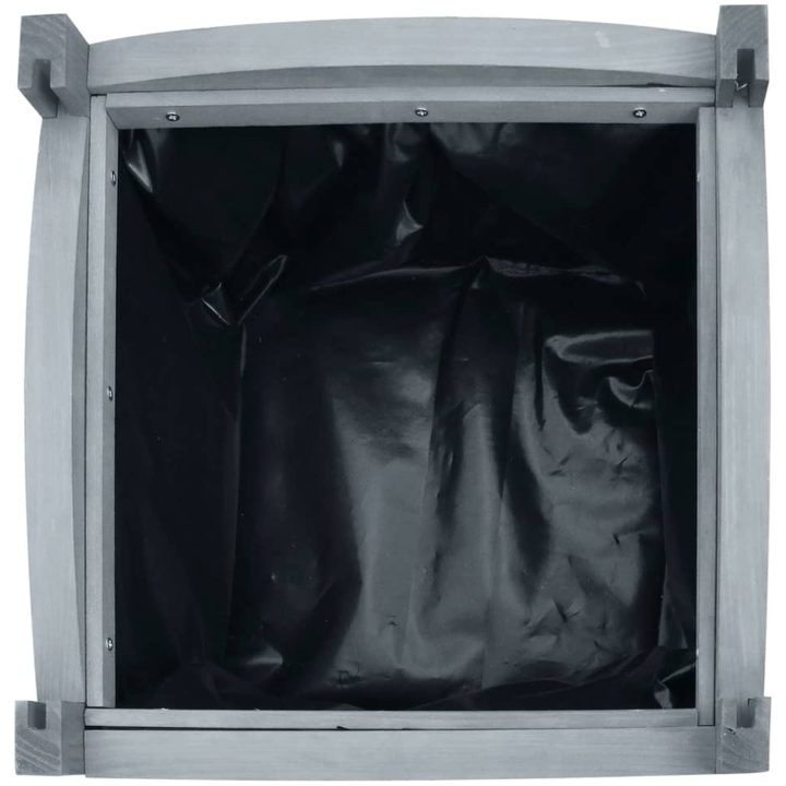 Odlingslådor upphöjda 2 st 30x30x30 cm massivt granträ vidaXL – bild 3