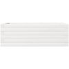 Odlingslådor vit massiv furu vidaXL 70 x 40 x 23 cm – miniatyr 5