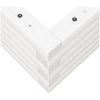 Odlingslådor vit massiv furu vidaXL 70 x 40 x 23 cm – miniatyr 8