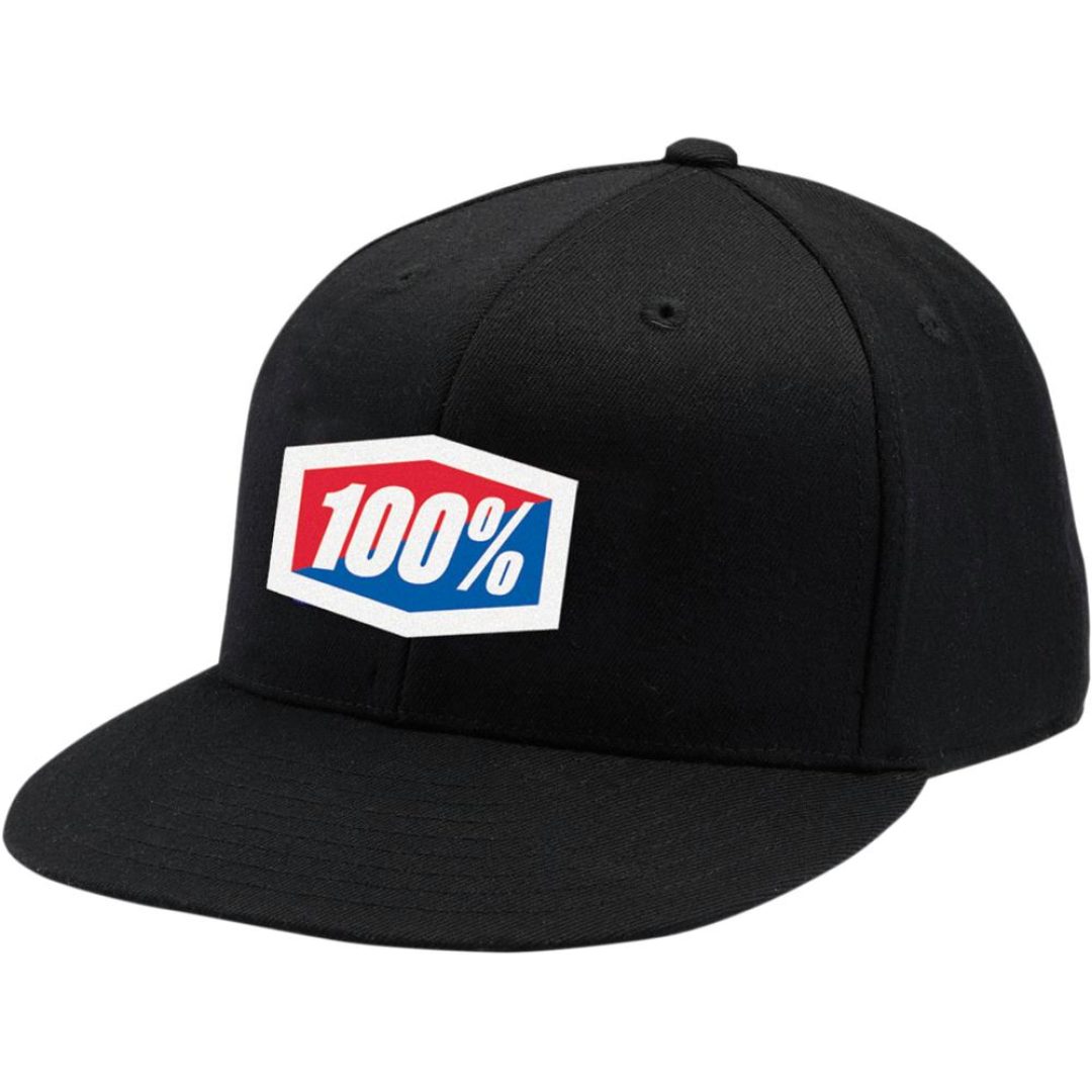 Officiell Flexfit Hatt Svart/blå/röd/vit 100% Small/Medium