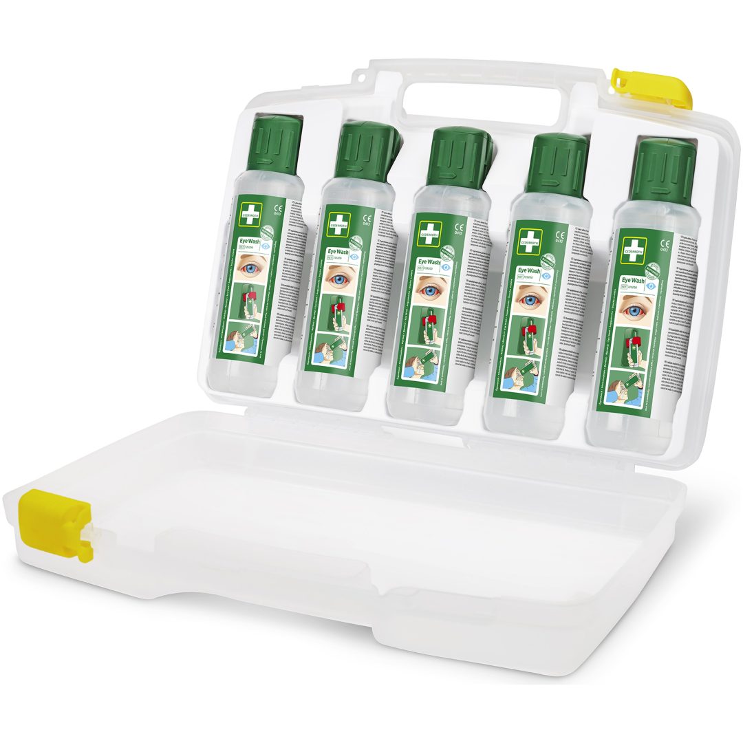 Ögondusch Fodral Vit Cederroth – bild 3