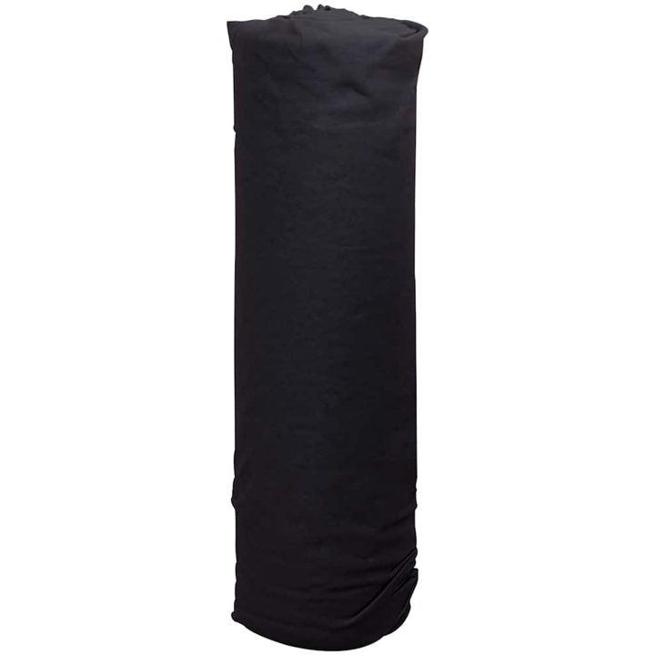 Ogräsduk 1x10 m polyesterfiber svart vidaXL 10 m (150 gsm) – bild 3