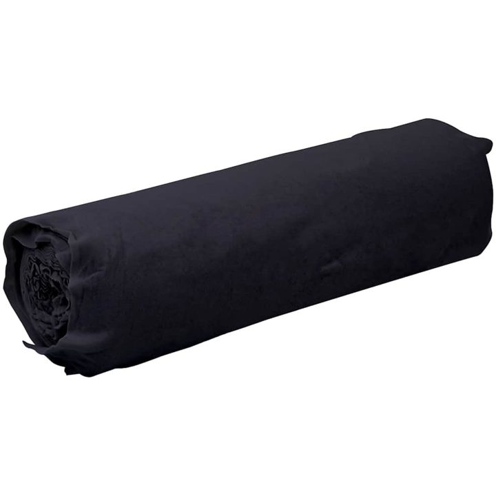 Ogräsduk 1x10 m polyesterfiber svart vidaXL 10 m (150 gsm) – bild 5