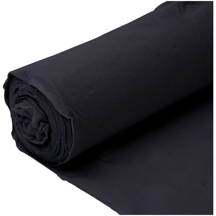 Ogräsduk 1x10 m polyesterfiber svart vidaXL 10 m (150 gsm) – bild 8