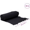 Ogräsduk 1x10 m polyesterfiber svart vidaXL 10 m (150 gsm) – miniatyr 10
