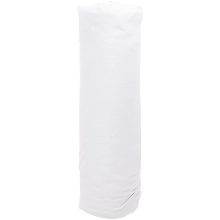 Ogräsduk 1x10 m polyesterfiber vit vidaXL 10 m (100 gsm) – bild 3
