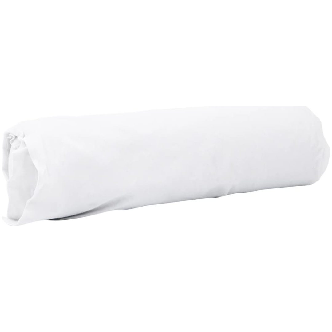 Ogräsduk 1x10 m polyesterfiber vit vidaXL 10 m (100 gsm) – bild 4