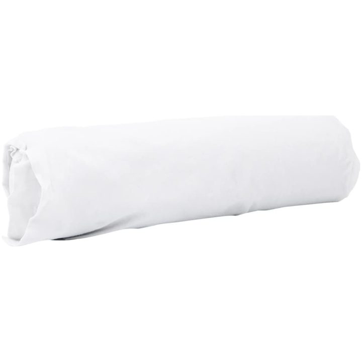 Ogräsduk 1x10 m polyesterfiber vit vidaXL 10 m (100 gsm) – bild 4