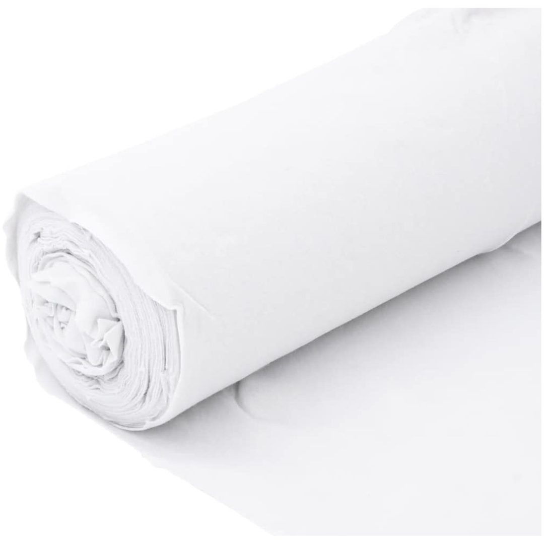 Ogräsduk 1x10 m polyesterfiber vit vidaXL 10 m (100 gsm) – bild 8