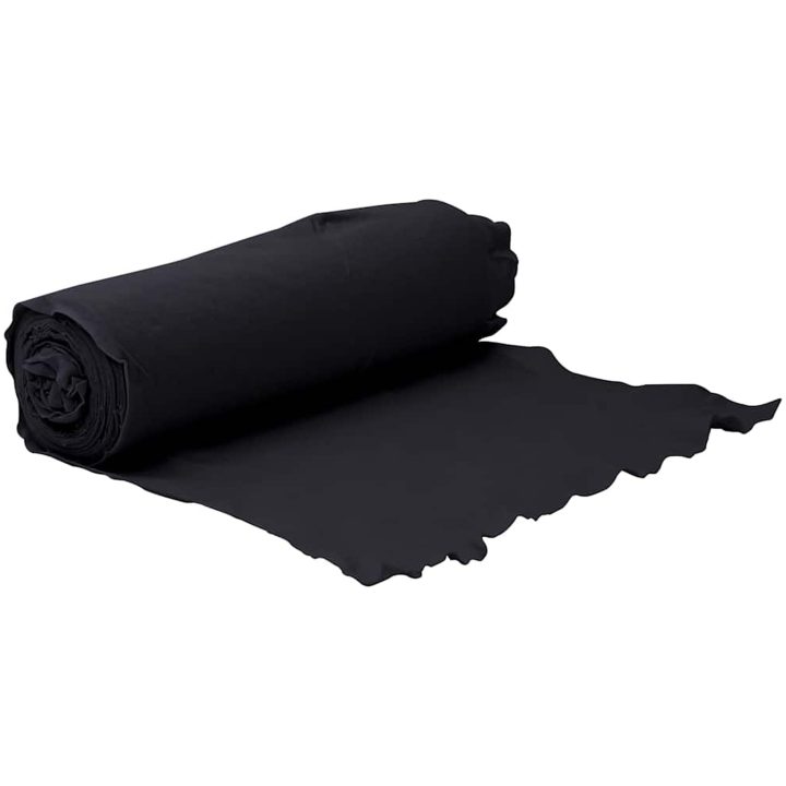Ogräsduk 1x50 m polyesterfiber svart vidaXL 50 m (100 gsm) – bild 2