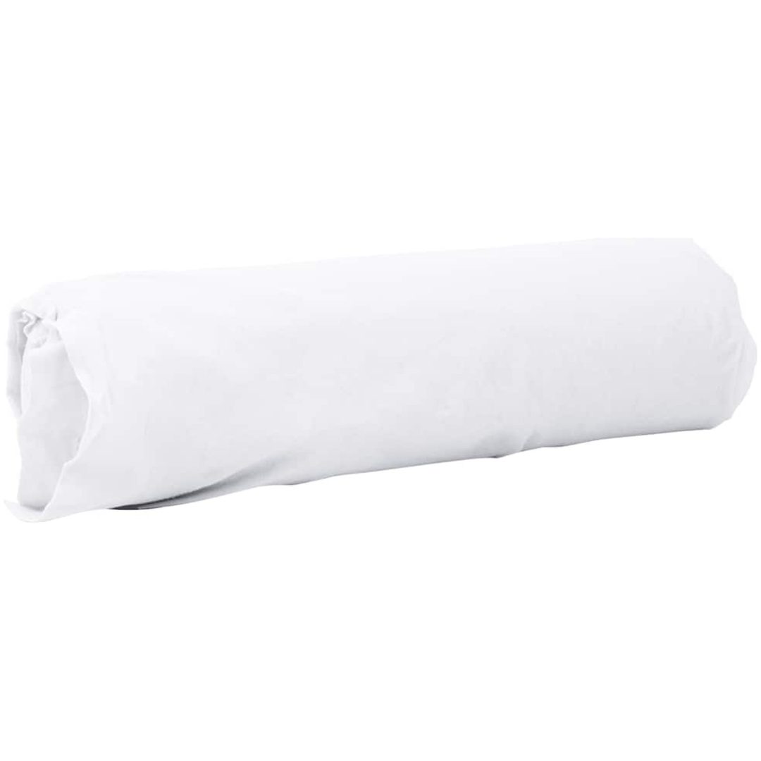 Ogräsduk 1x50 m polyesterfiber vit vidaXL 50 m (100 gsm) – bild 4