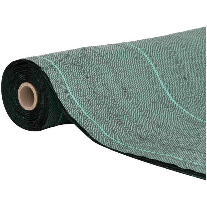 Ogräsmatta grön PP vidaXL 0.5 x 10 m – bild 2