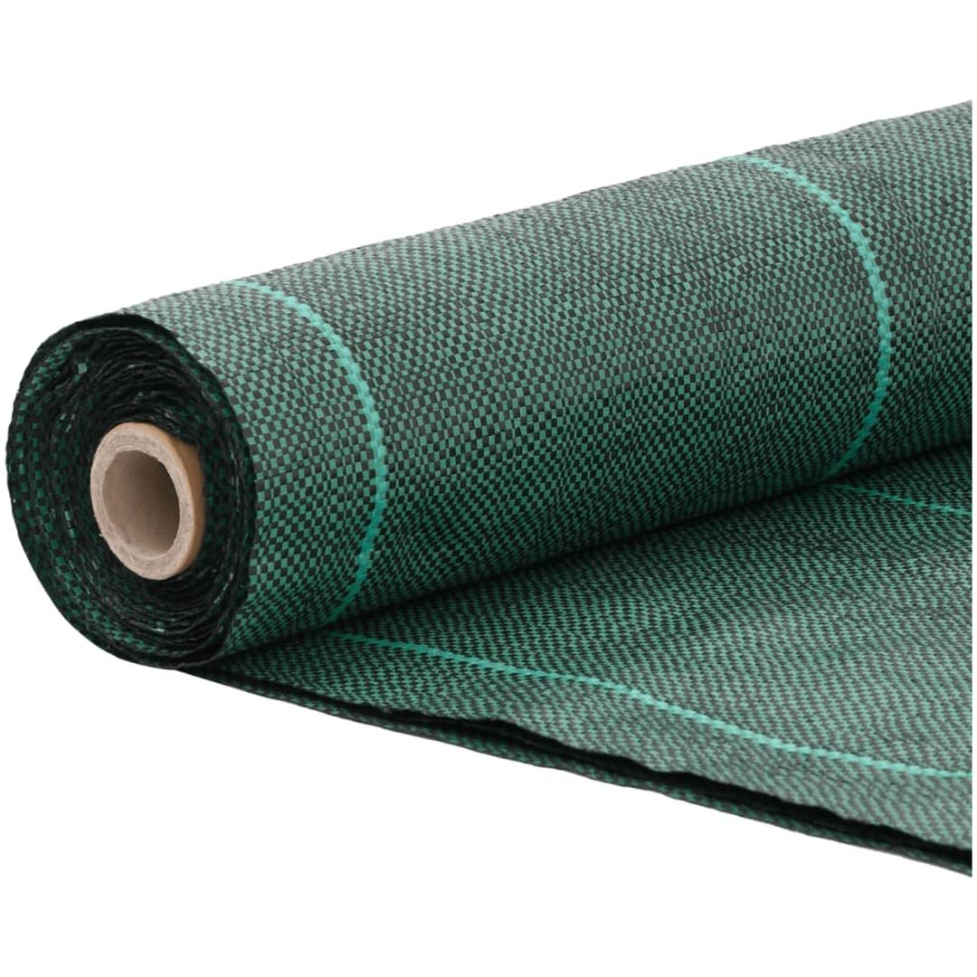Ogräsmatta grön PP vidaXL 0.5 x 10 m – bild 3