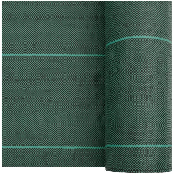 Ogräsmatta grön PP vidaXL 0.5 x 10 m – bild 4