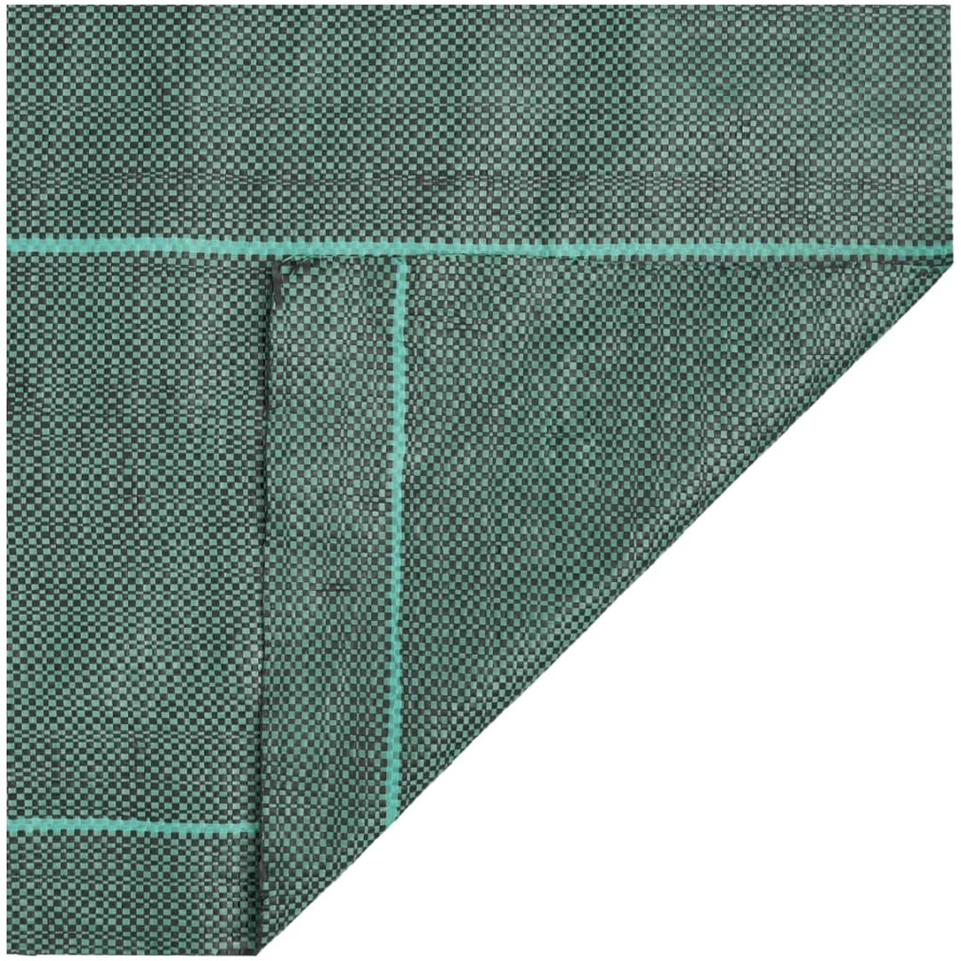 Ogräsmatta grön PP vidaXL 0.5 x 10 m – bild 5