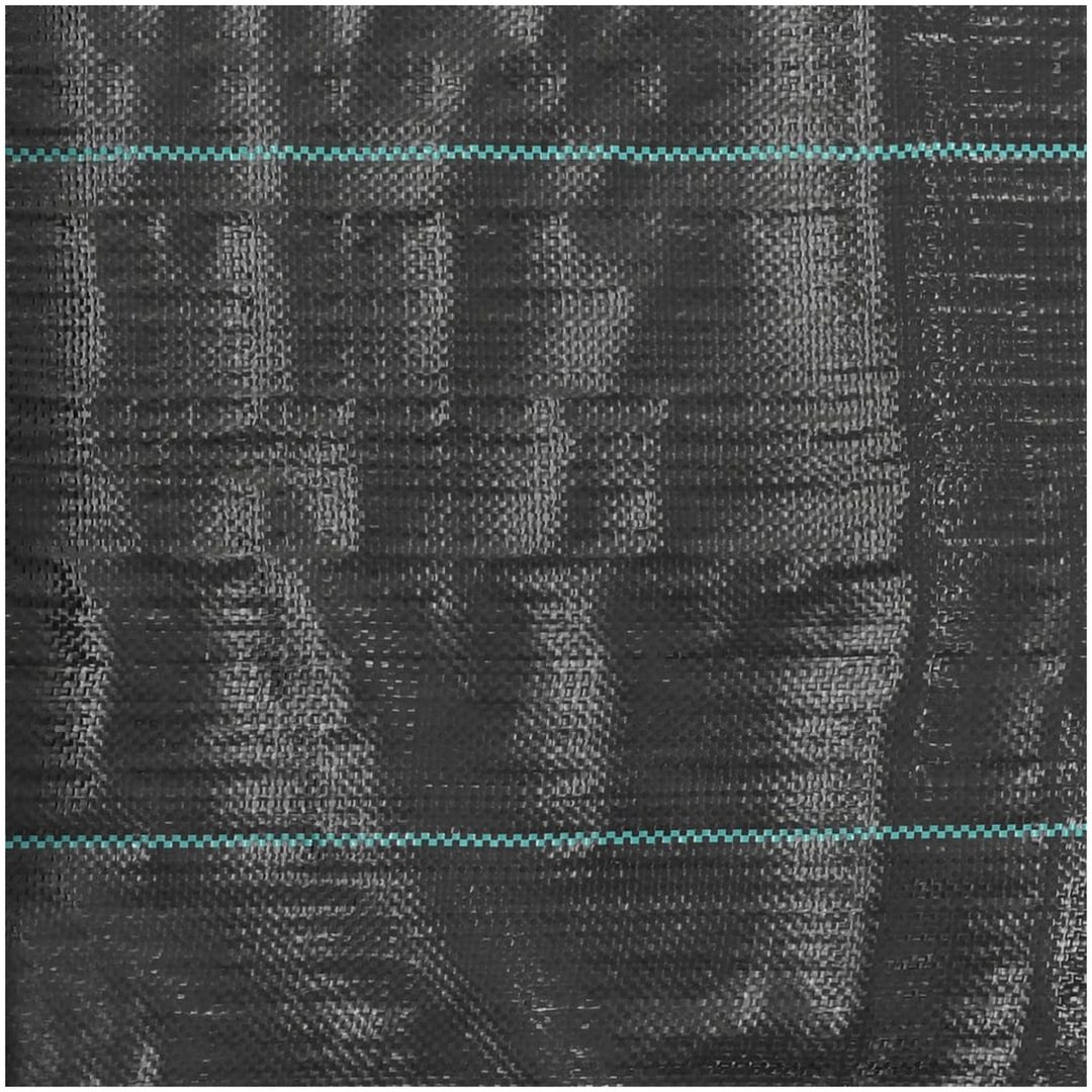 Ogräsmatta PP svart vidaXL 2 x 150 m – bild 3