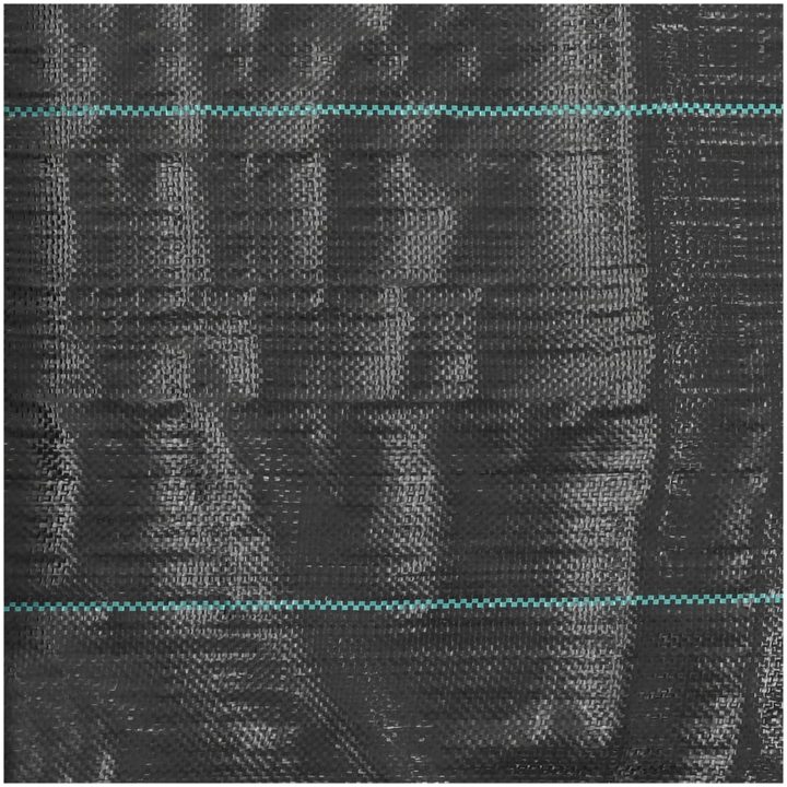 Ogräsmatta PP svart vidaXL 2 x 150 m – bild 3