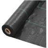 Ogräsmatta PP svart vidaXL 2 x 150 m – miniatyr 1