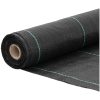 Ogräsmatta svart PP vidaXL 0.5 x 10 m – miniatyr 3