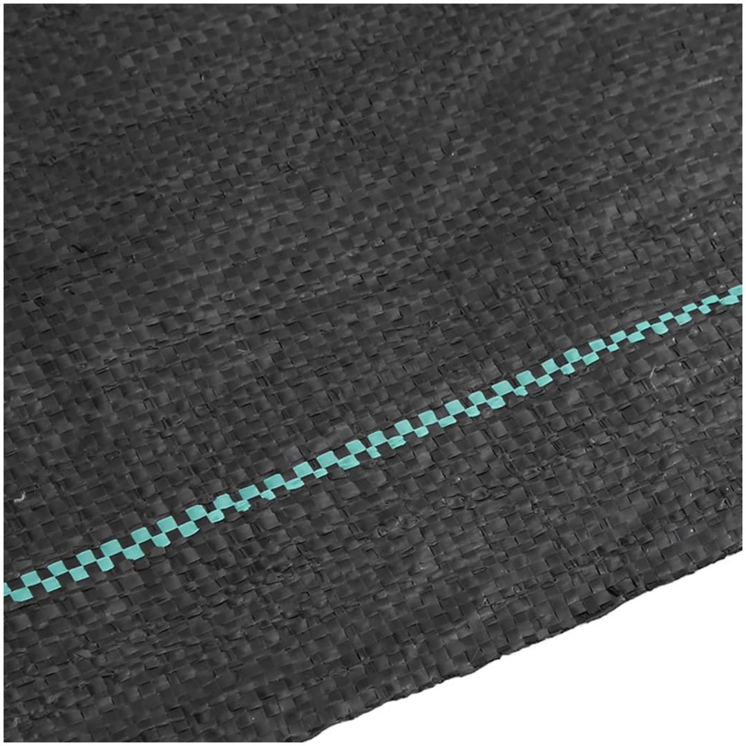 Ogräsmatta svart PP vidaXL 0.5 x 10 m – bild 4