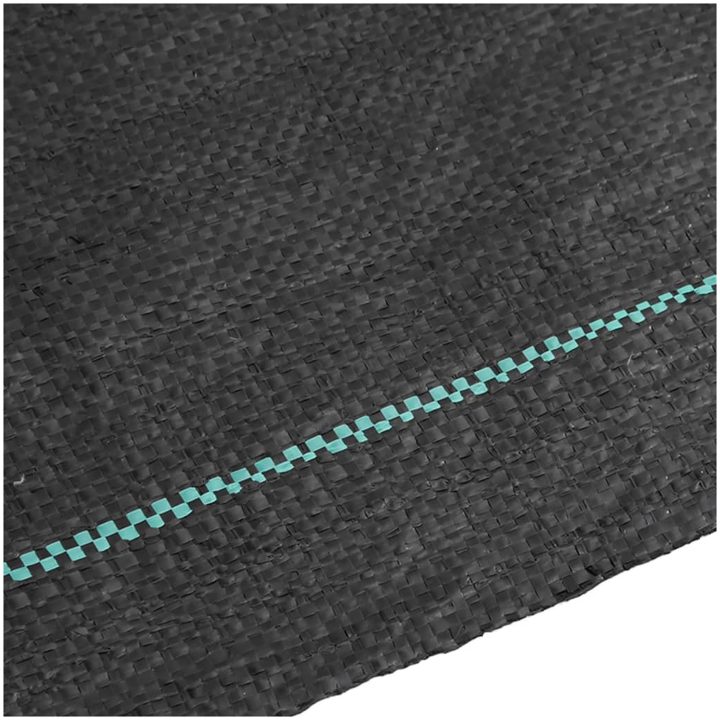 Ogräsmatta svart PP vidaXL 0.5 x 10 m – bild 4