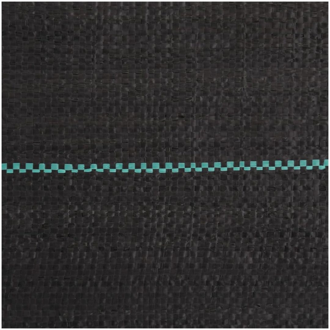 Ogräsmatta svart PP vidaXL 0.5 x 10 m – bild 5