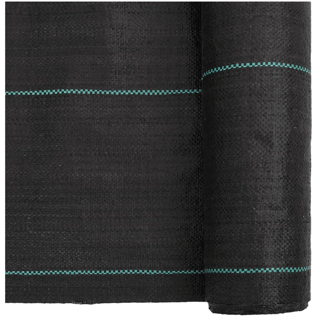 Ogräsmatta svart PP vidaXL 0.5 x 10 m – bild 6
