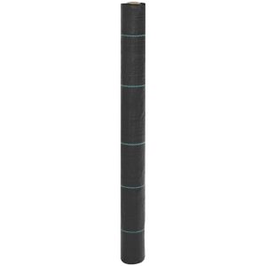 Ogräsmatta svart PP vidaXL
