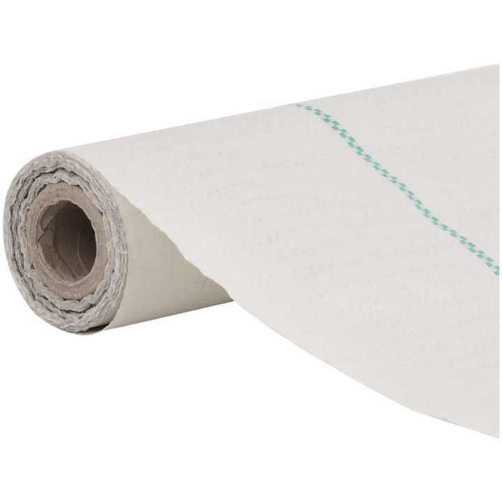 Ogräsmatta vit PP vidaXL 0.5 x 10 m – bild 3