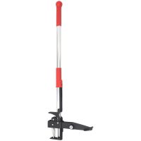 Ogräsrensare röd och silver 99,5 cm anodiserad aluminium vidaXL