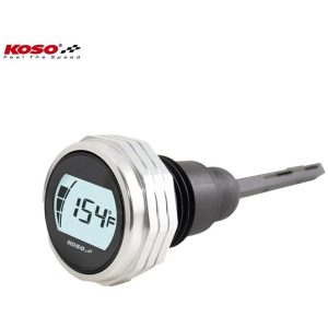 Oil Dipstick Silver Housing - Positive LCD KOSO