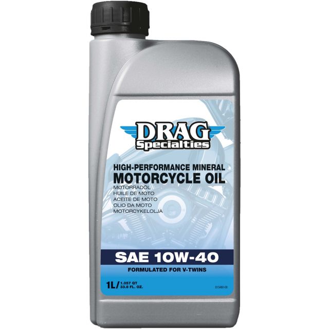 Motorolja Mineral 10w-40 DRAG SPECIALTIES OIL