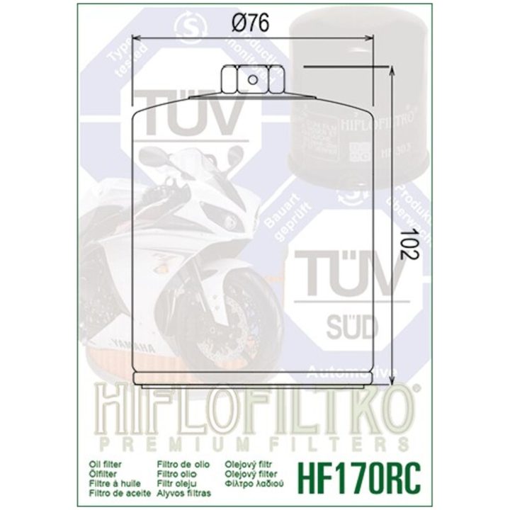 Oliefilter Krom HIFLO – bild 3