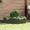 Olivgrön Kruka Olivgrön Metall Hållbar Cylindrisk Modern vidaXL Large – miniatyr 1