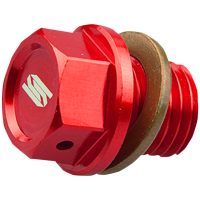Oljeavtappningsplugg Magnetisk Röd SCAR