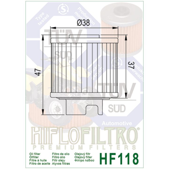 Oljefilter HIFLO – bild 2